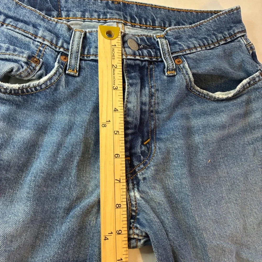 Levis 514 Straight Leg Jeans Mens 29x32 Medium Wash Blue Denim Y2K Cowboy Street